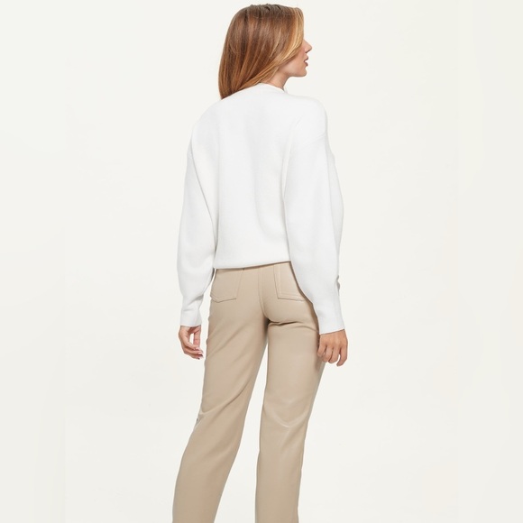 Guess Roasted Chesnut Mauve Bling Logo Estele Sweater L NWT 108.00 Choose Color - Picture 7 of 8